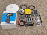 Trimble R12i, R750, TSC5, AND TDL450Hx Base & Rover UHF Surveying RTK kit.