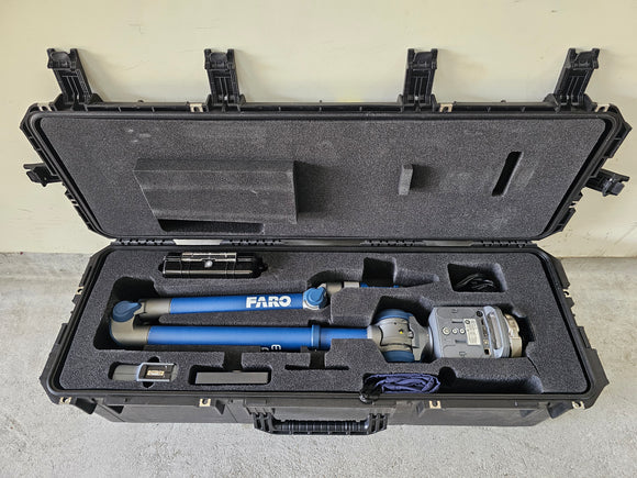 Faro Quantum M 2.5m 7 Axis M5 Arm FaroBlu HD Laser Probe System